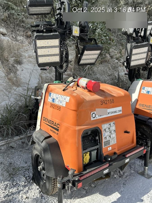 2024 Generac MLT2 Diesel, Flex Switch 120V Input, Powerzone Controller, 
(4) 320W LED Lights, 4kW Generator, 39.9 Gal Fuel Tank, 2" Ball, T3