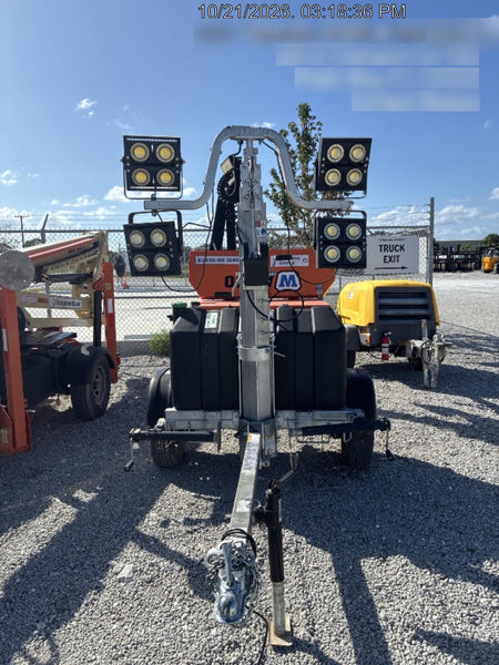 2023 Wanco WLTT-4MM4K Diesel, Deep Sea Controller, Shore Power Plug, Auto Start, (4) 350W LED Floodlights, 4kW Generator, 60 Gal Fuel Tank, 2" Ball, T3
