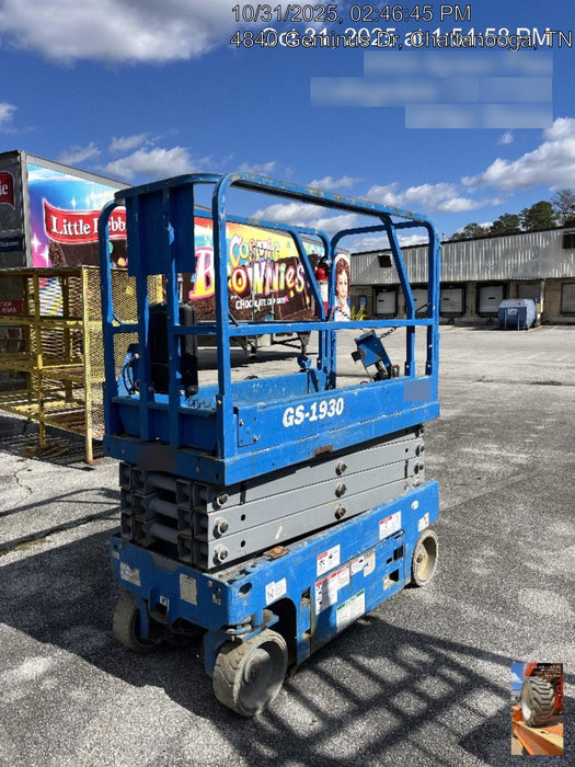 2019 Genie GS-1930 Fixed Rails with Chain Entry