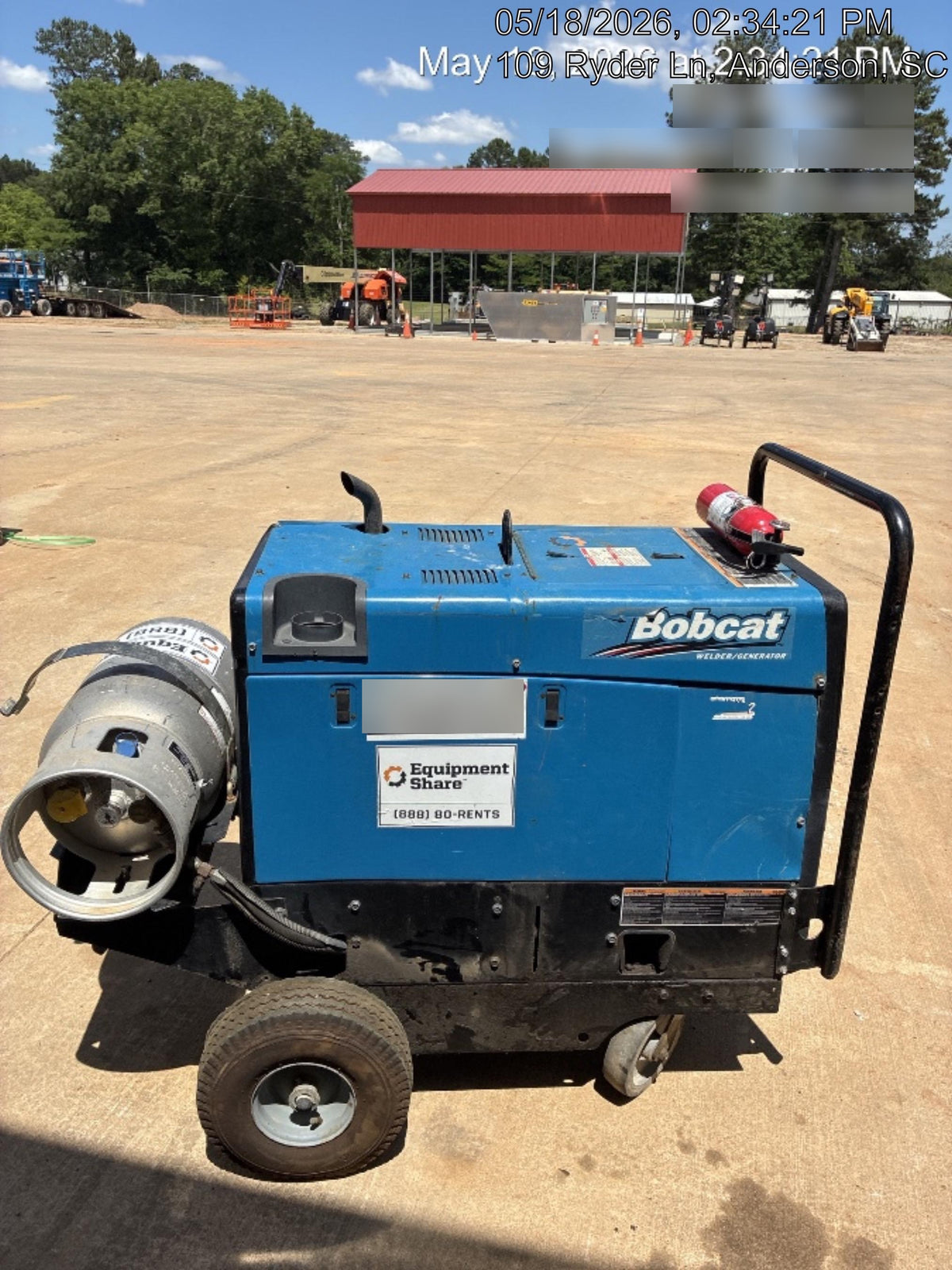 2019 MILLER ELECTRIC Bobcat 250 - Propane