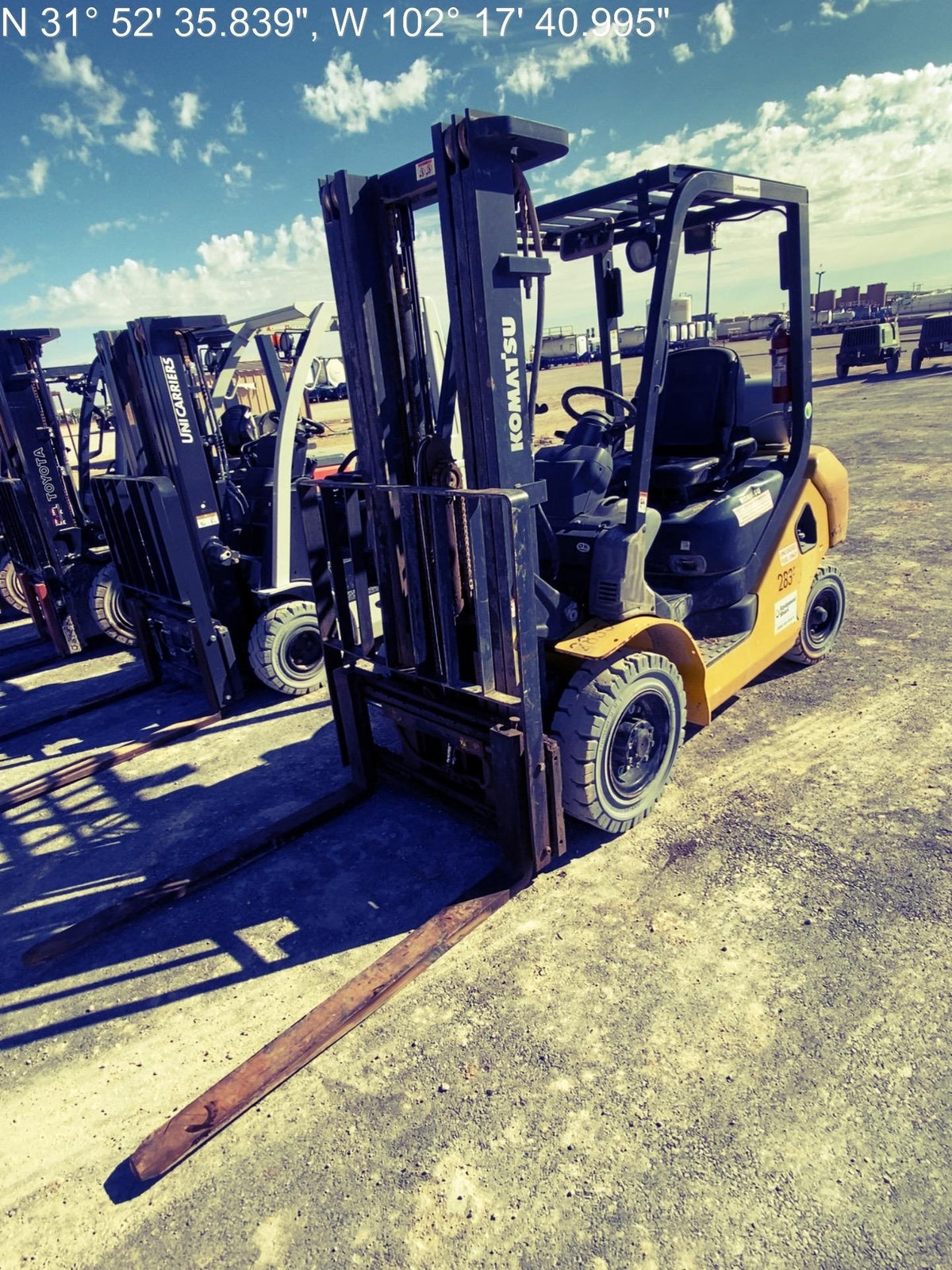 2019 KOMATSU FG25T-16