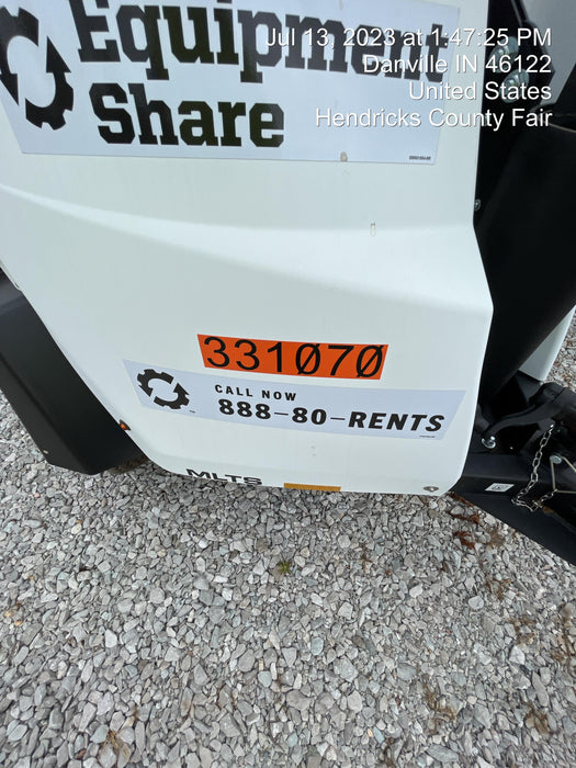 2023 Generac MLT2 Diesel, Flex Switch 120V Input, Powerzone Controller, (4) 320W LED Lights, 4kW Generator, 39.9 Gal Fuel Tank, 2" Ball, T3