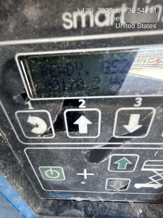 2020 Genie GS-2632 Solid NM Tires, Folding Rails with Half-Height Swing Gate, Beacon