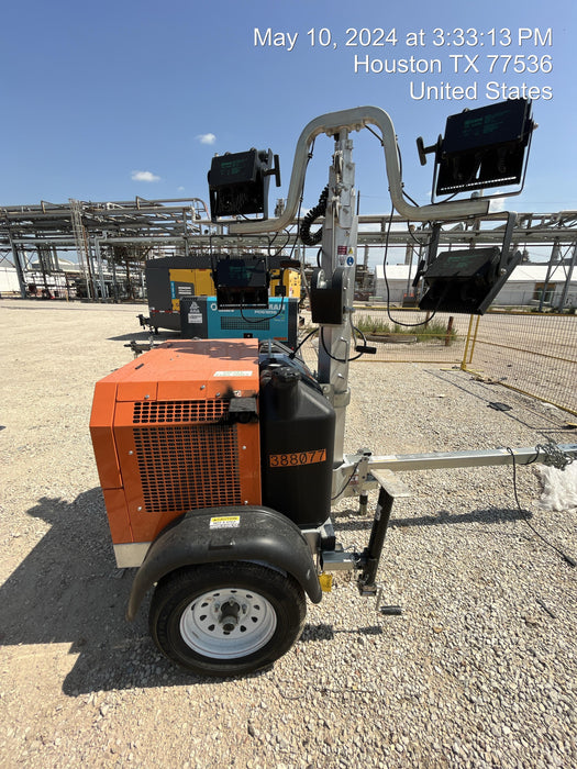 2024 Wanco WLTT-4MM4K Diesel, Deep Sea Controller, Shore Power Plug, Auto Start, (4) 350W LED Floodlights, 4kW Generator, 60 Gal Fuel Tank, 2" Ball, T3