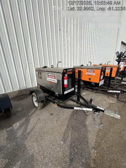 2024 Lincoln Electric LE400 Kubota V1505, Trlr, Cable Rack, Light Kit, ES Decals, T3