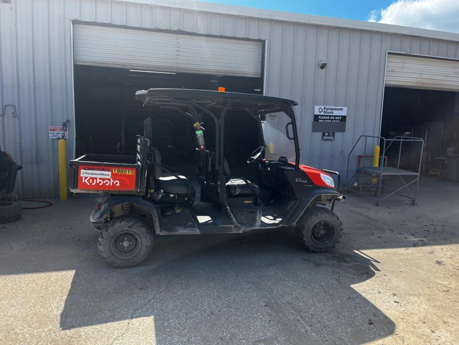 Kubota RTV-X1140W-H Plastic Canopy, Windshield Acrylic Clear, LED Strobe Light, Wire Harness Kit, Back up Alarm
