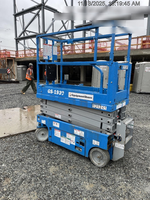 2020 Genie GS-1930 Solid Non Marking Tires, Beacon, Folding rails with half height swing gate, Telematics