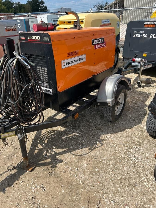 2022 Lincoln Electric LE400 Kubota V1505, Trlr, Cable Rack, Light Kit, ES Decals, T3