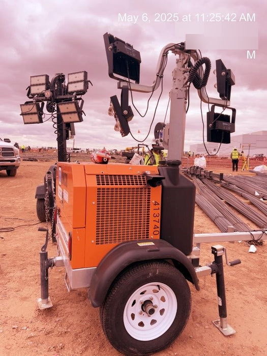 2024 Wanco WLTT-4MM4K Diesel, Deep Sea Controller, Shore Power Plug, Auto Start, (4) 350W LED Floodlights, 4kW Generator, 60 Gal Fuel Tank, 2" Ball, T3