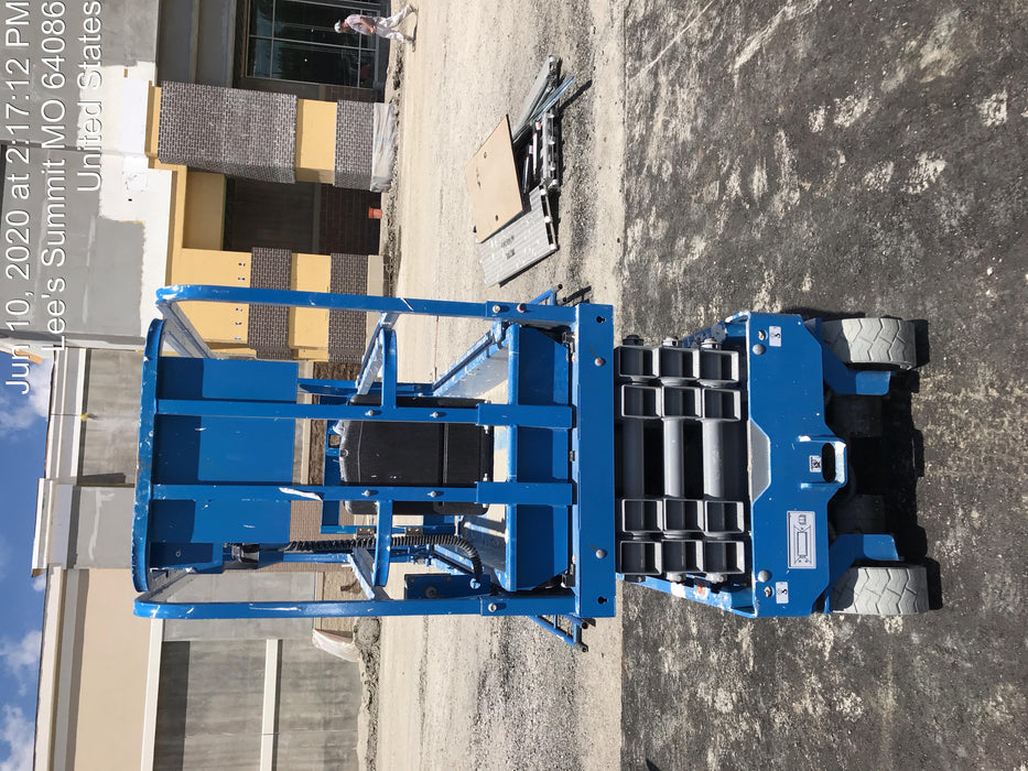 2020 Genie GS-1930 Solid Non Marking Tires, Beacon, Folding rails with half height swing gate