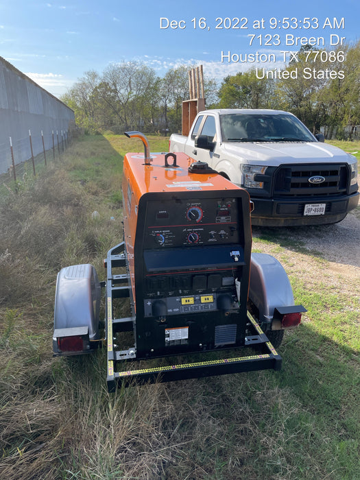 2022 Lincoln Electric LE400 Kubota V1505, Trlr, Cable Rack, Light Kit, ES Decals, T3