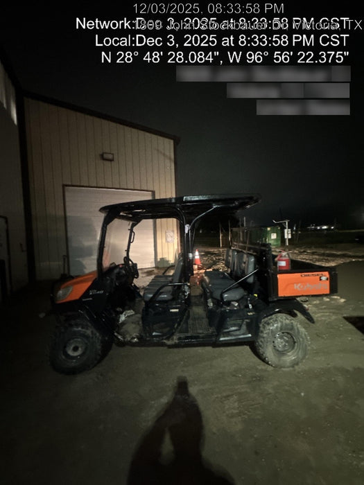 2020 Kubota RTV-X1140WL-A 4WD, LED Strobe, Windshield Acrylic Clear, Plastic Canopy, Wire Harness Kit, Backup Alarm, Bed Liner