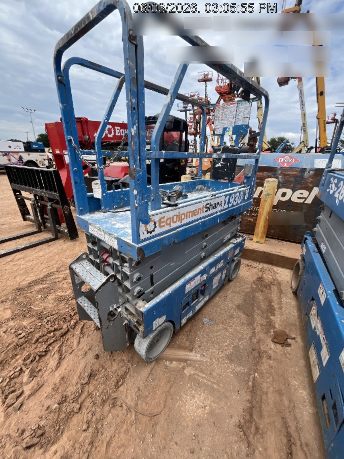 2018 Genie GS-1930 Genie GS-1930 w/Fixed Rail, Chain Entry