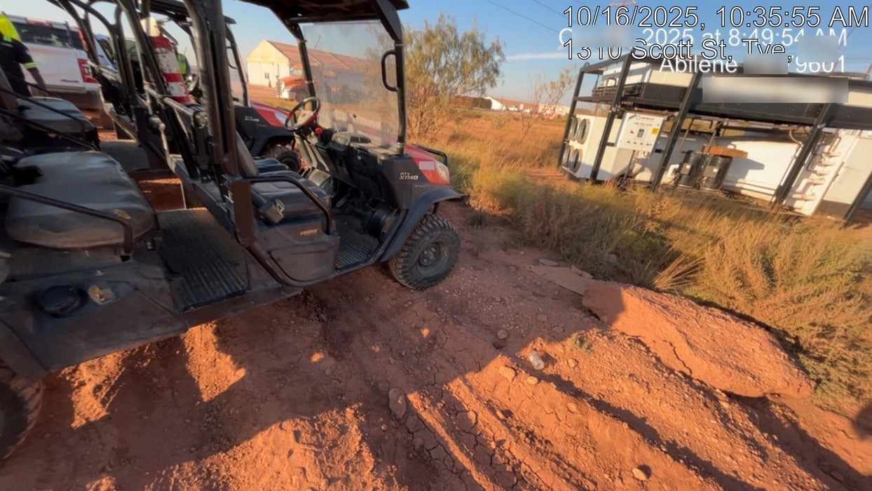 2022 Kubota RTV-X1140W-H Plastic Canopy, Windshield Acrylic Clear, LED Strobe Light, Wire Harness Kit, Back up Alarm