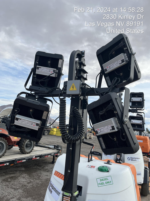 2023 Generac MLT2 Diesel, Flex Switch 120V Input, Powerzone Controller, 
(4) 320W LED Lights, 4kW Generator, 39.9 Gal Fuel Tank, 2" Ball, T3