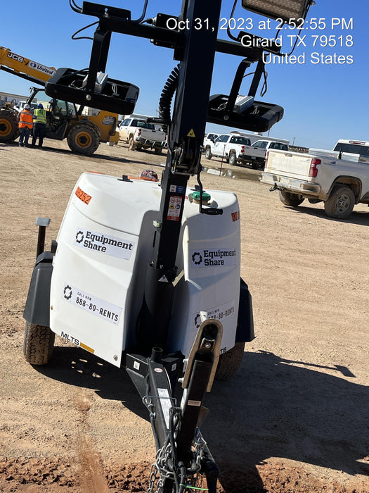 2023 Generac MLT2 Diesel, Flex Switch 120V Input, Powerzone Controller, (4) 320W LED Lights, 4kW Generator, 39.9 Gal Fuel Tank, 2" Ball, T3