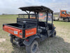 2021 Kubota RTV-X1140W-H Plastic Canopy, Windshield Acrylic Clear, LED Strobe Light, Wire Harness Kit, Back up Alarm