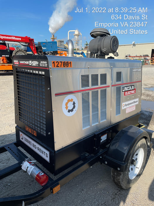 2021 Lincoln Electric Vantage 549X Vantage 549X Ready-Pak 3