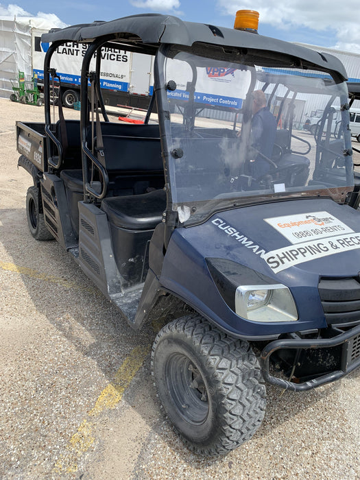 2018 Cushman Hauler 4x4 Crew Cushman Hauler 4X4 Crew Utility Vehicle w/Skid Plate, Amber Strobe