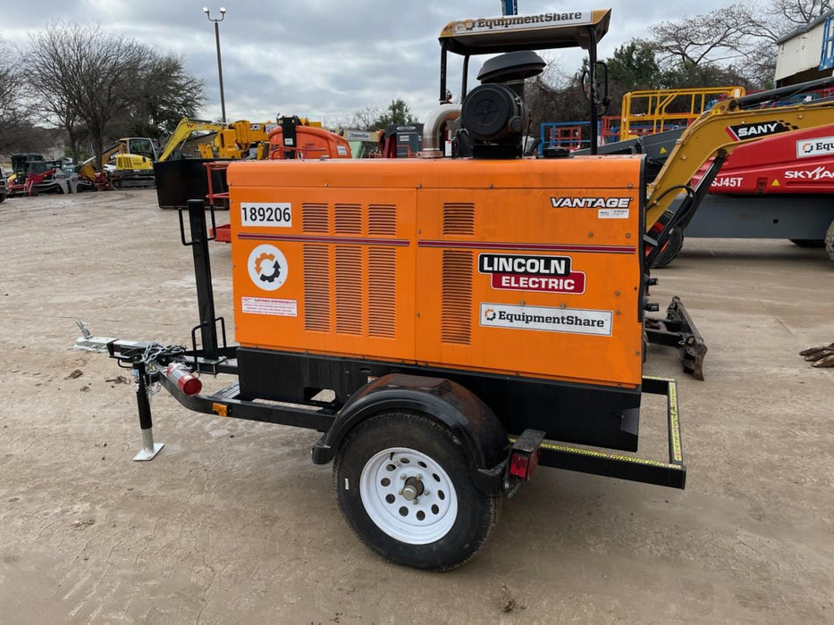 2021 Lincoln Electric Vantage 549X Ready Pak 3, ORANGE (includes trailer, cable rack, fender light kit)