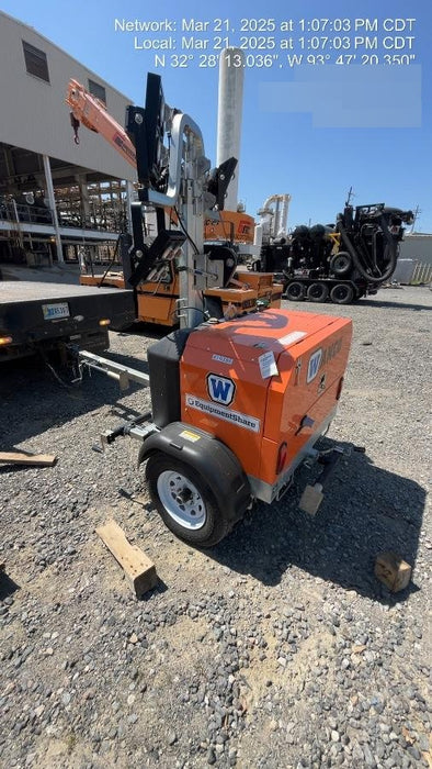 2024 Wanco WLTT-4MM4K Diesel, Deep Sea Controller, Shore Power Plug, Auto Start, (4) 350W LED Floodlights, 4kW Generator, 60 Gal Fuel Tank, 2" Ball, T3