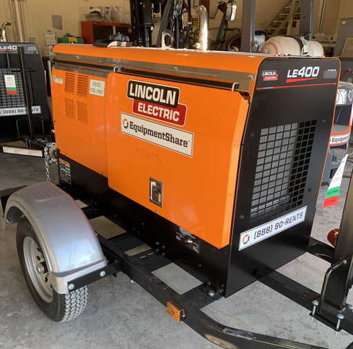 2022 Lincoln Electric LE400 Kubota V1505, Trlr, Cable Rack, Light Kit, ES Decals, T3