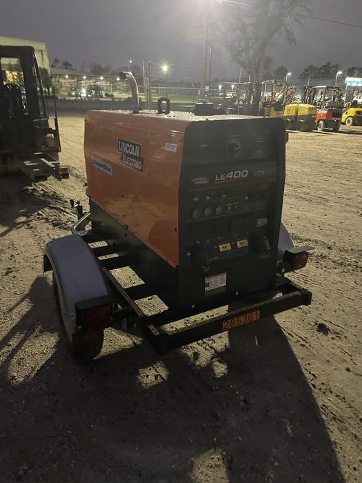 2022 Lincoln Electric LE400 Kubota V1505, Trlr, Cable Rack, Light Kit, ES Decals, T3