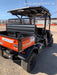 2022 Kubota RTV-X1140W-H Plastic Canopy, Windshield Acrylic Clear, LED Strobe Light, Wire Harness Kit, Back up Alarm
