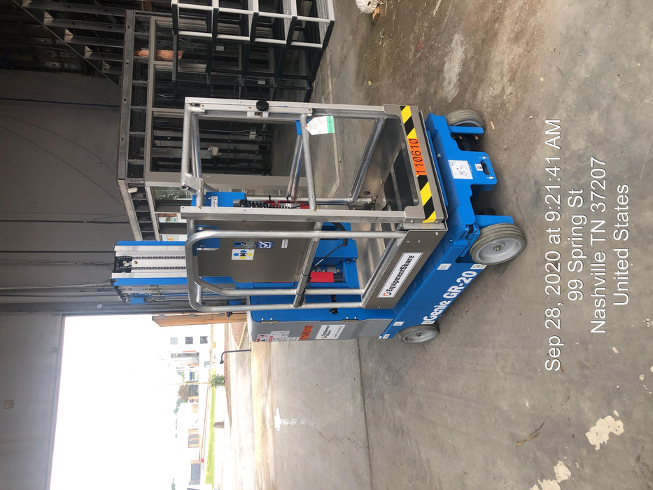 2020 GENIE GR-20