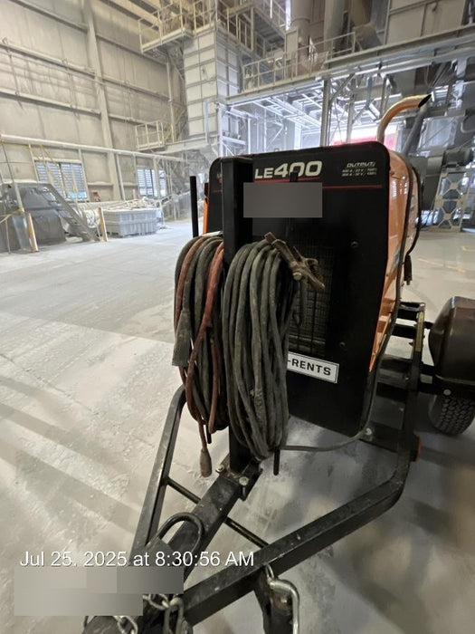 2023 Lincoln Electric LE400 Kubota V1505, Trlr, Cable Rack, Light Kit, ES Decals, T3