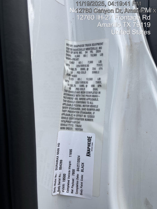 2023 CHEVROLET C5500 Stake Bed - Rental