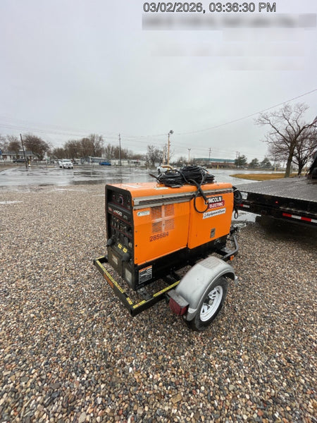2022 Lincoln Electric LE400 Kubota V1505, Trlr, Cable Rack, Light Kit, ES Decals, T3