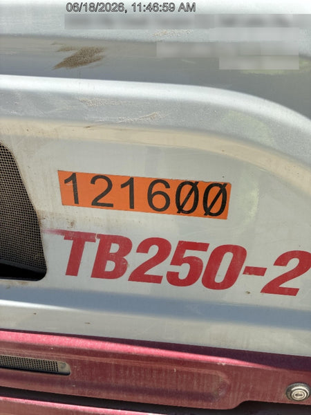 2020 TAKEUCHI TB250-2C