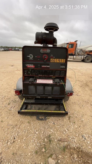 2022 Lincoln Electric Vantage 549X Crosslink Technology, Trailer Mounted, ES Decals, T3