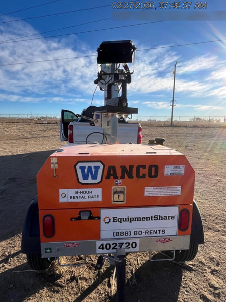 2024 Wanco WLTT-4MM4K Diesel, Deep Sea Controller, Shore Power Plug, Auto Start, (4) 350W LED Floodlights, 4kW Generator, 60 Gal Fuel Tank, 2" Ball, T3
