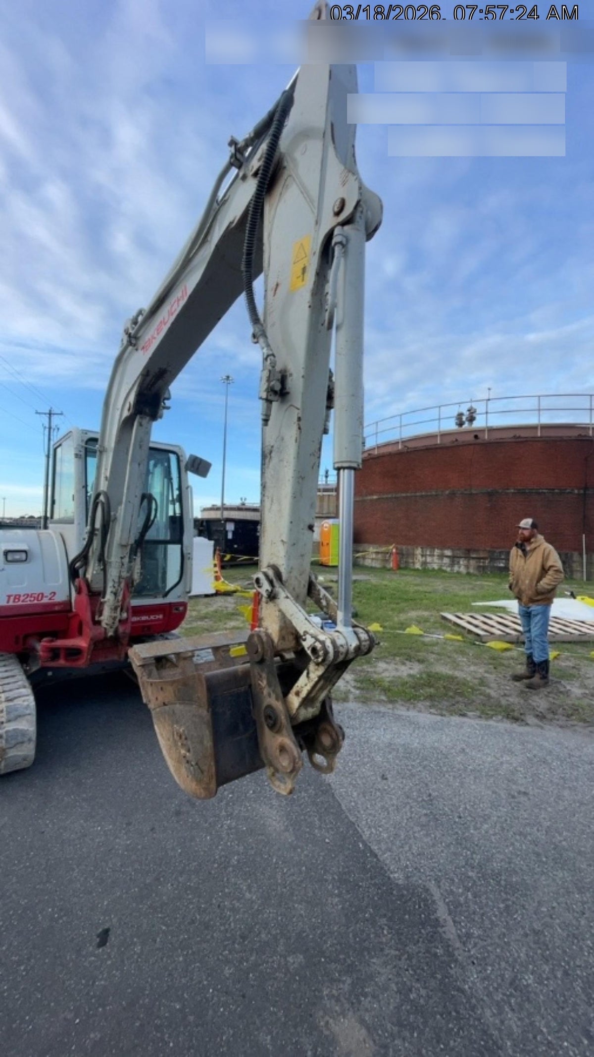 2020 Takeuchi TB250-2C Cab/Heat/Air, Rubber Tracks, Manual TAG QC