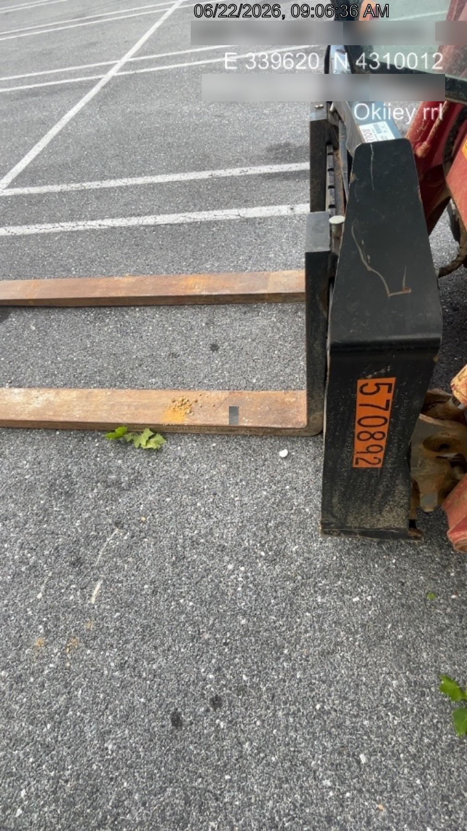 2025 ARROW MATERIAL HANDLING 24" Pallet Fork Frame