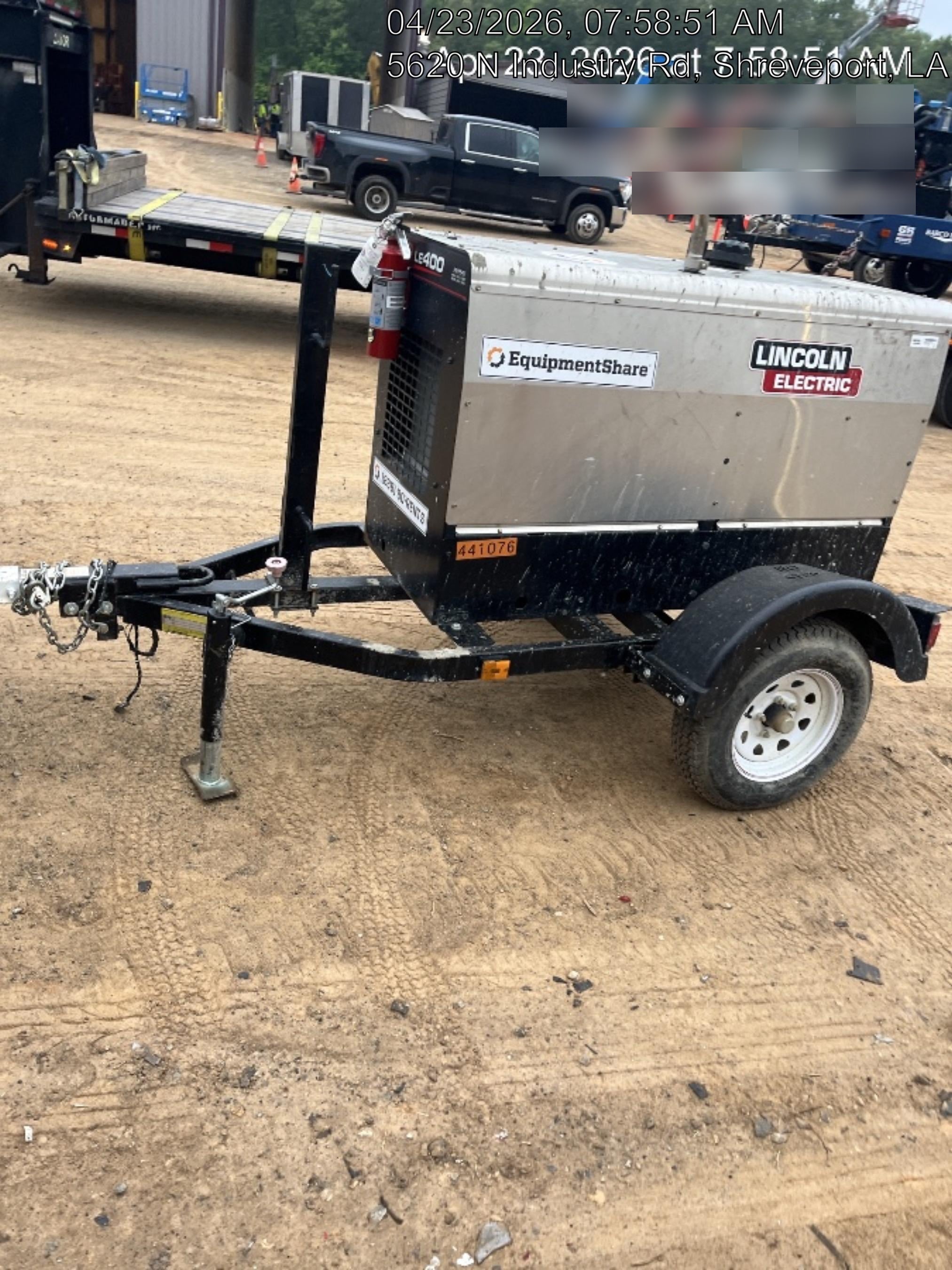 2024 Lincoln Electric LE400 Kubota V1505, Trlr, Cable Rack, Light Kit, ES Decals, T3
