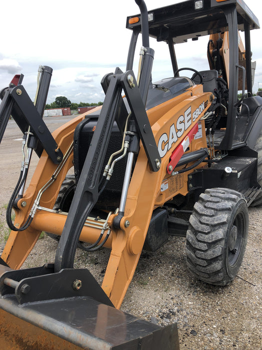 2020 Case 580N EP Canopy, 4WD, Standard Stick, Pilot Controls, 1 Way Hydraulics, Ride Control, TAG Manual QC