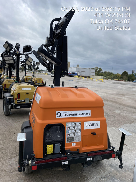 2023 Generac MLT2 Diesel, Flex Switch 120V Input, Powerzone Controller, (4) 320W LED Lights, 4kW Generator, 39.9 Gal Fuel Tank, 2" Ball, T3