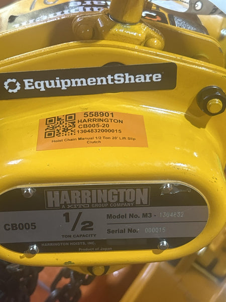 2025 HARRINGTON CB005-20