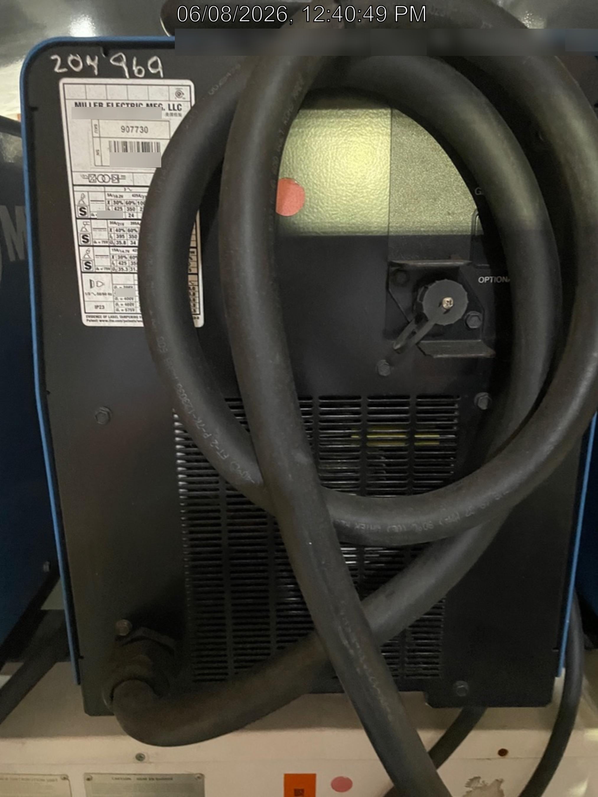 2021 MILLER ELECTRIC XMT 350