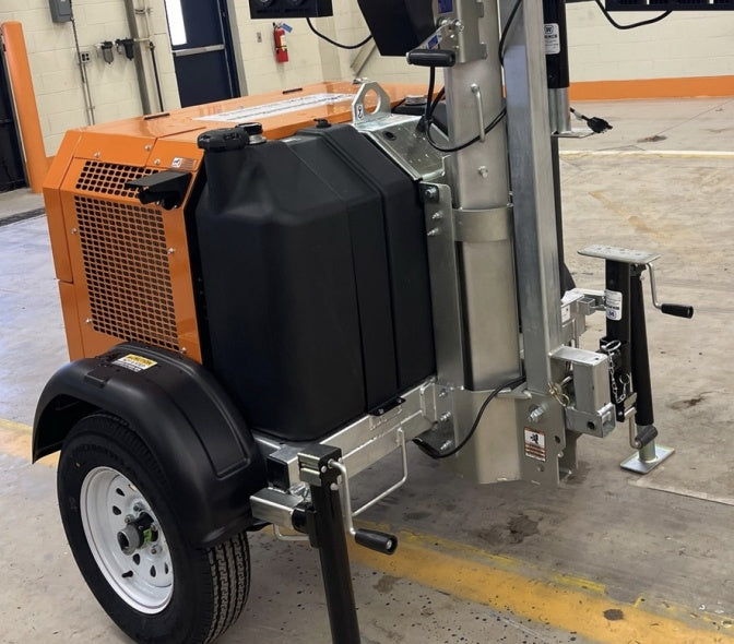 2024 Wanco WLTT-4MM4K Diesel, Deep Sea Controller, Shore Power Plug, Auto Start, (4) 350W LED Floodlights, 4kW Generator, 60 Gal Fuel Tank, 2" Ball, T3