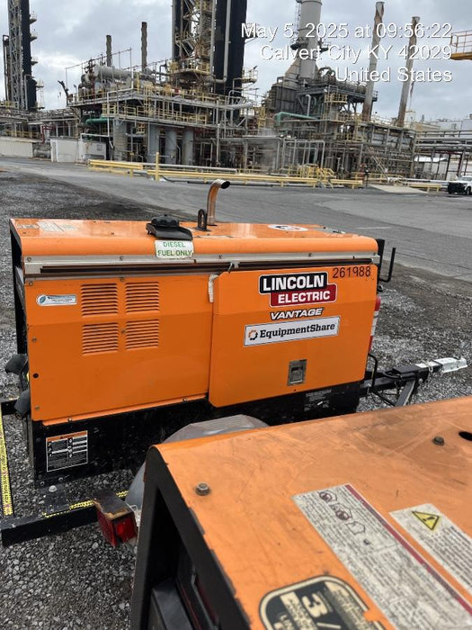 2023 Lincoln Electric LE400 Kubota V1505, Trlr, Cable Rack, Light Kit, ES Decals, T3