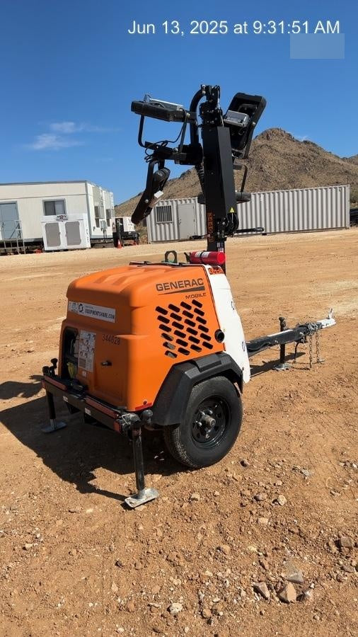 2023 Generac MLT2 Diesel, Flex Switch 120V Input, Powerzone Controller, (4) 320W LED Lights, 4kW Generator, 39.9 Gal Fuel Tank, 2" Ball, T3
