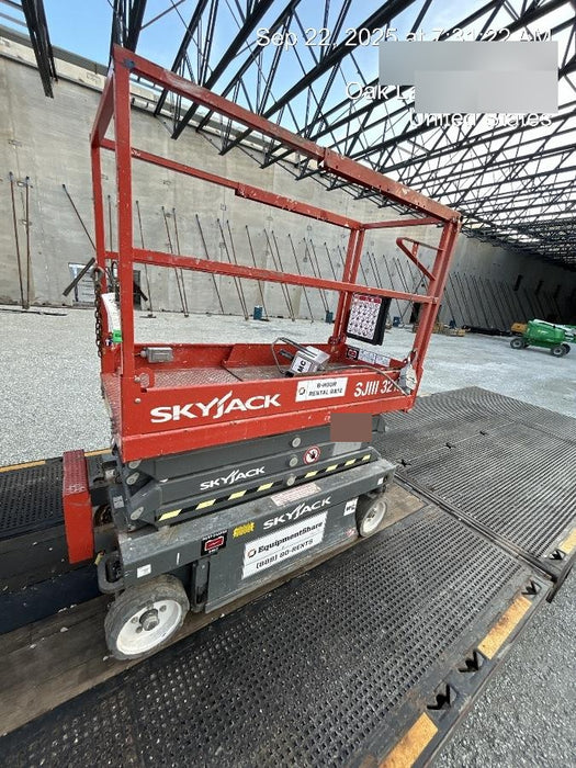 2016 Skyjack SJIII-3219 Standard Rental Specs