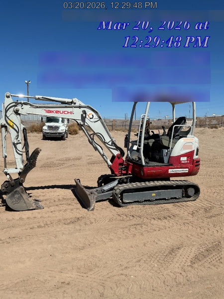2020 TAKEUCHI TB235-2R