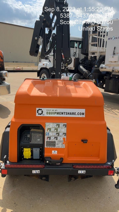 2023 Generac MLT2 Diesel, Flex Switch 120V Input, Powerzone Controller, (4) 320W LED Lights, 4kW Generator, 39.9 Gal Fuel Tank, 2" Ball, T3