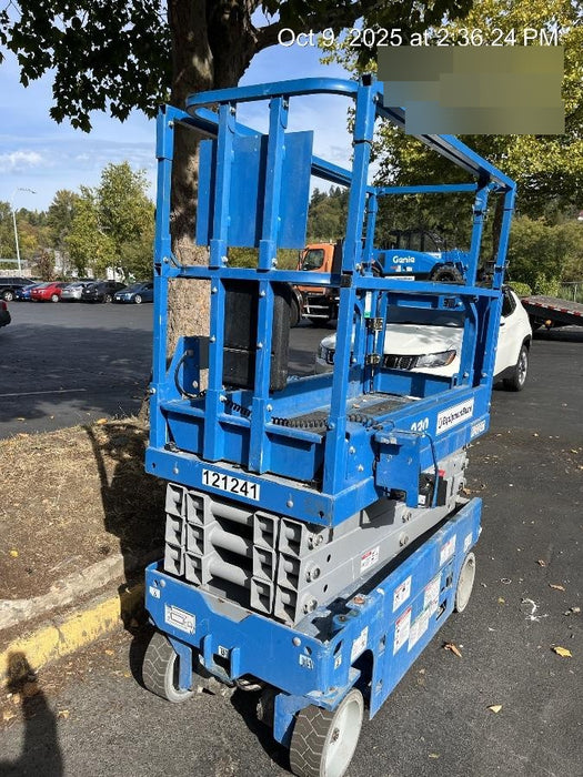 2020 Genie GS-1930 Solid Non Marking Tires, Beacon, Folding rails with half height swing gate, Telematics