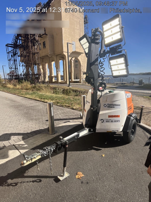 2023 Generac MLT2 Diesel, Flex Switch 120V Input, Powerzone Controller, (4) 320W LED Lights, 4kW Generator, 39.9 Gal Fuel Tank, 2" Ball, T3